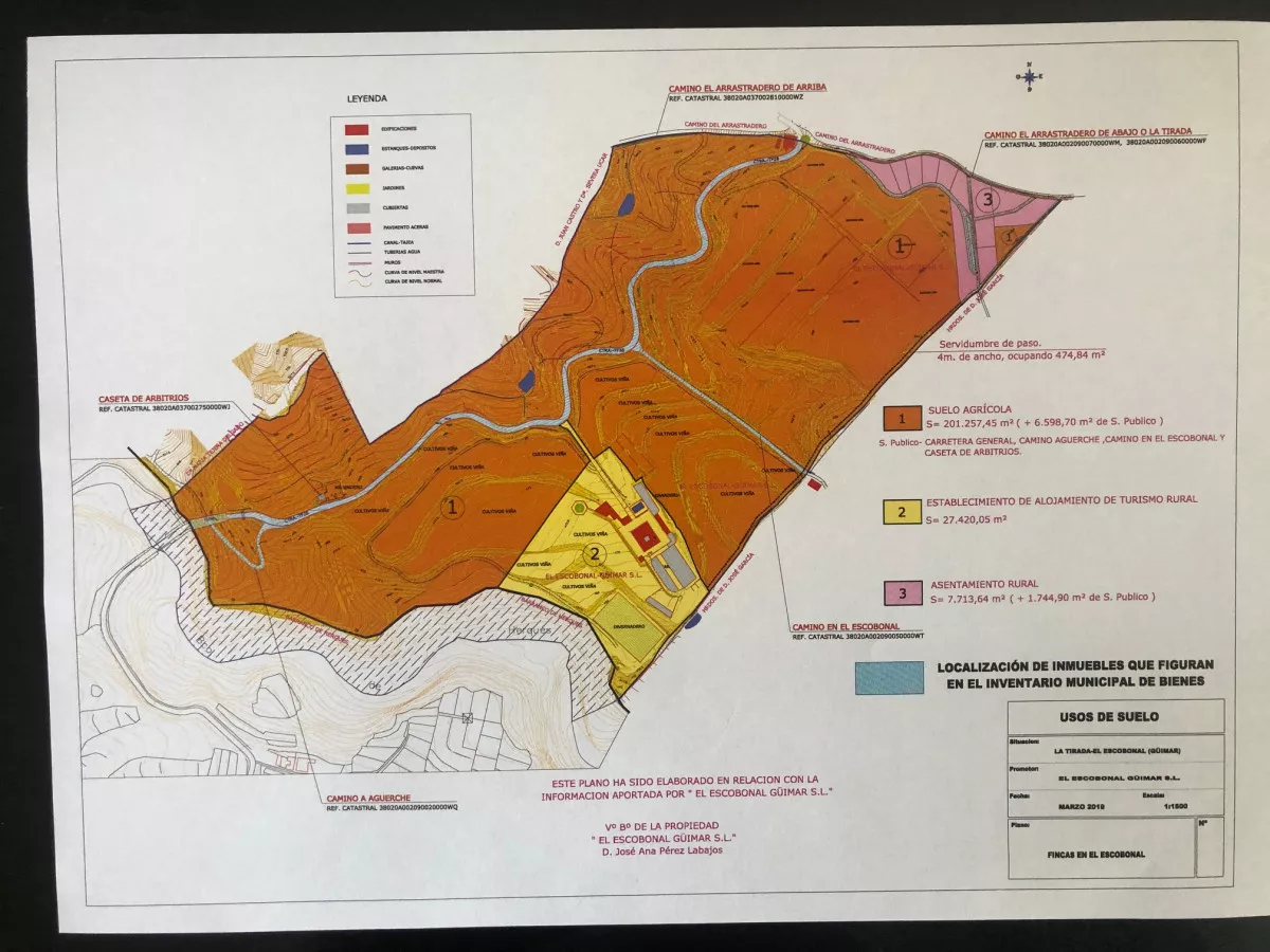Venta Finca Guimar, Isla de Tenerife. 24,5 ha