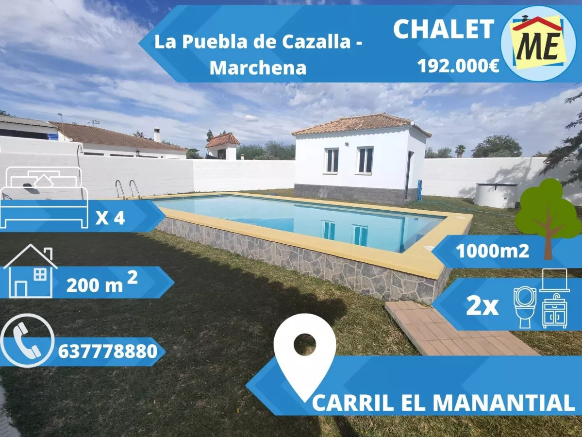 FINCA + CHALET COMPLETAMENTE TERMINADO