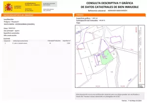 Finca rústica en venta en Vezdemarbán