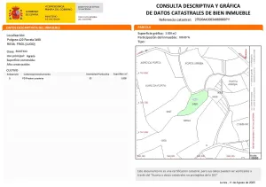 Finca rústica con agua