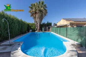 Finca RÚSTICA con CASA + PISCINA + PLACAS SOLARES Y POZO PROPIO.