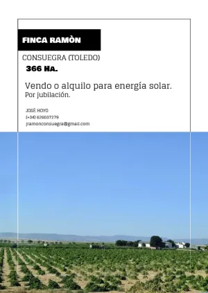 Vendo o alquilo para energía solar. 366ha.