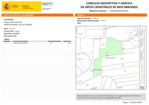 venta de parcela rustica