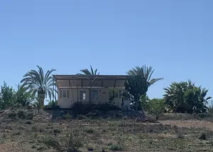 Finca con vistas a la bahía de Santa Pola