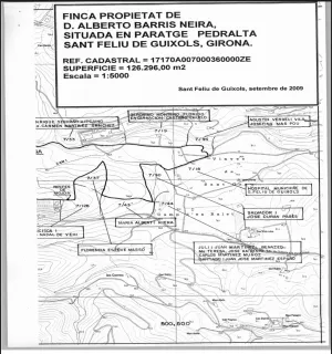 Finca rustica con masia catalogada