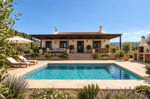 Casa de campo con terreno y vistas abiertas cerca de Antequera, Málaga