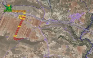 Finca con 3.300 olivos en Cozvijar.