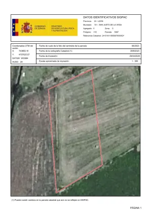 3 FINCAS RÚSTICAS REGADIO ASTORGA