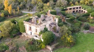 Finca con casa para rehabilitar en el Pirineo