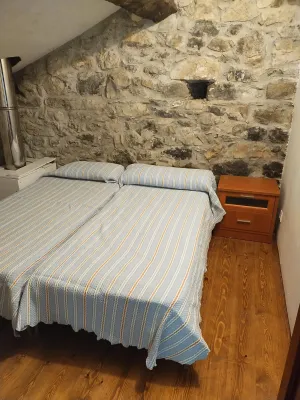 Cabaña con plantación de arandanos