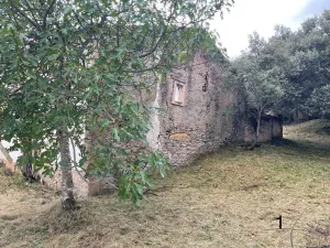 Terreno con dos ruinas