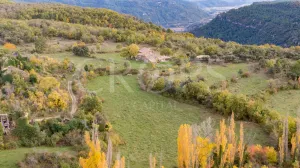 Finca con casa para rehabilitar en el Pirineo