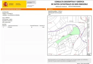 venta de finca uso forestal en culleredo