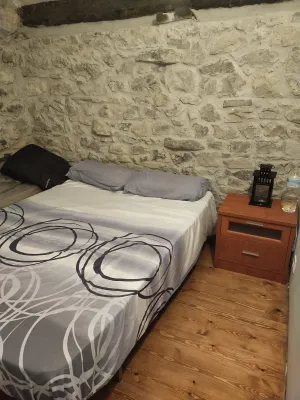 Cabaña con plantación de arandanos